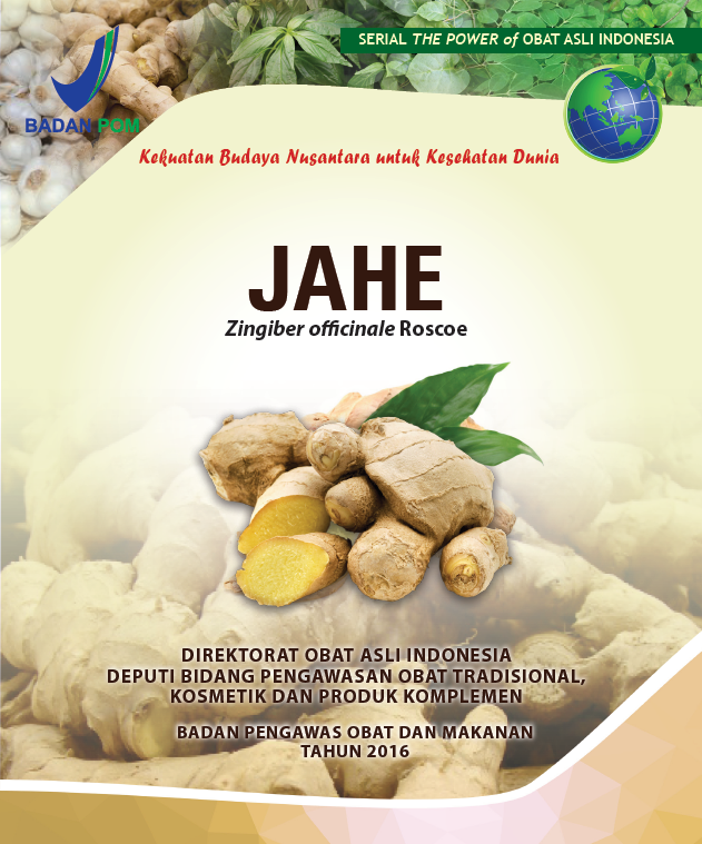 SERIAL THE POWER OF OBAT ASLI INDONESIA JAHE Zingiber officinale Roscoe